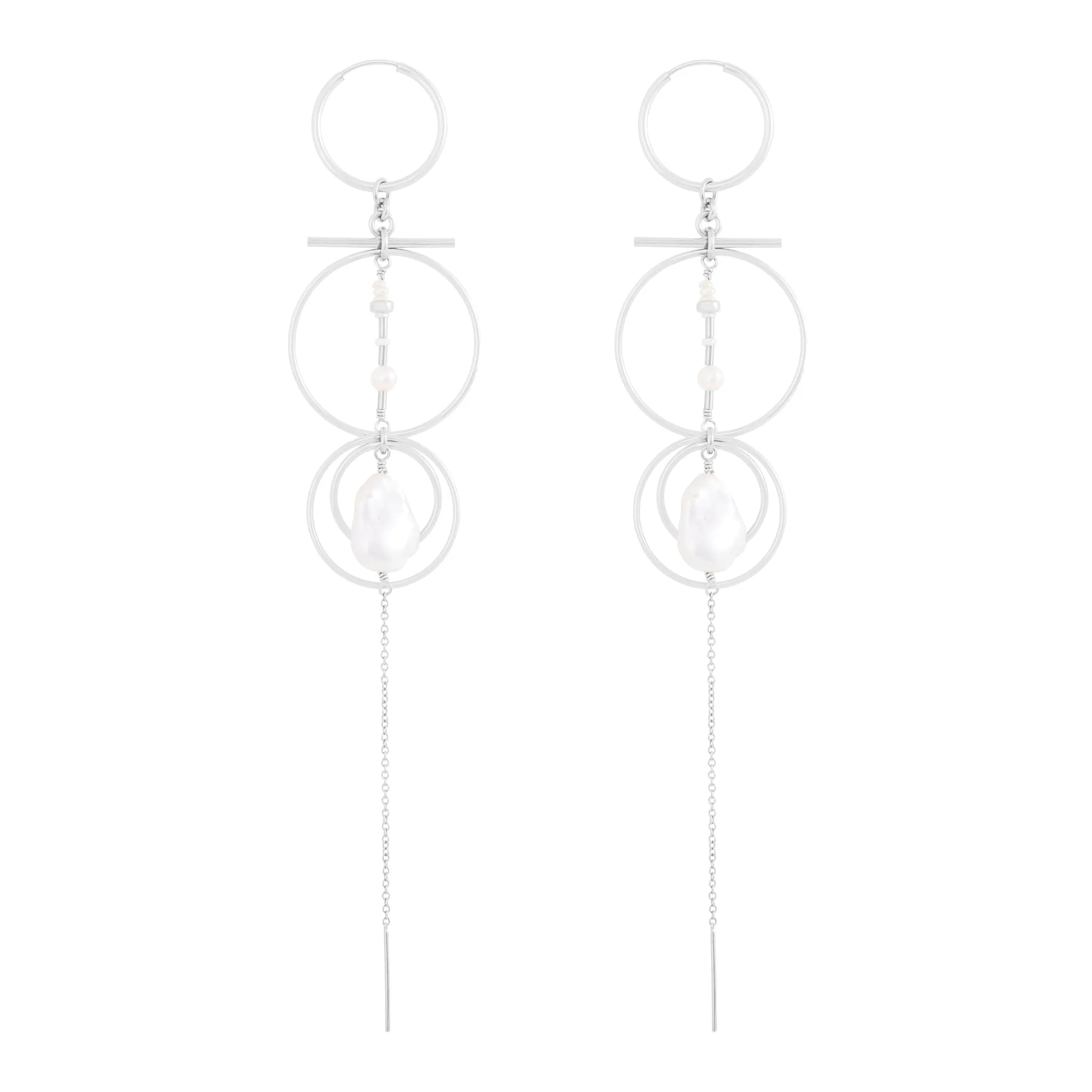 Chulla Earrings - Silver