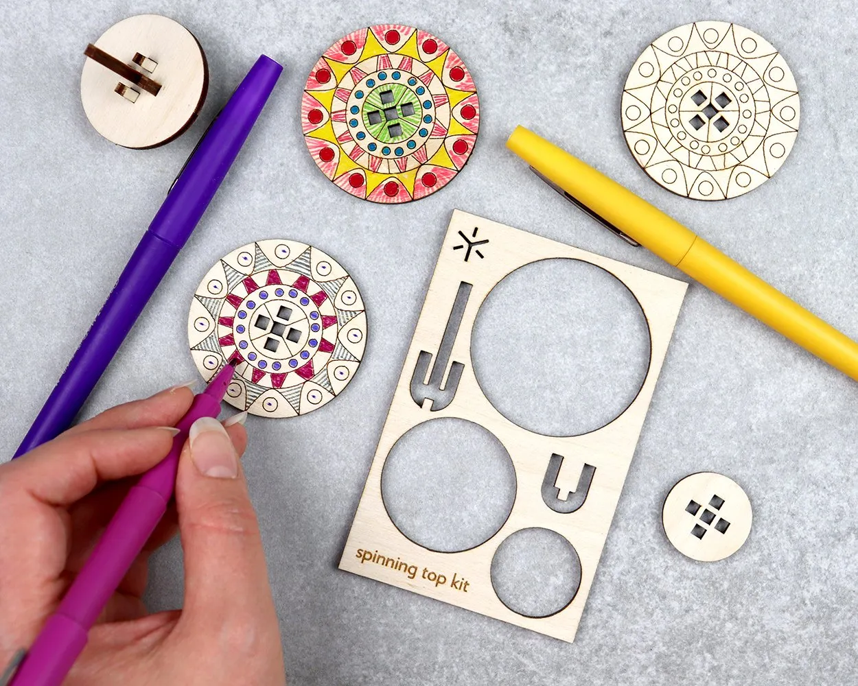 Circus Spinning Top Kit
