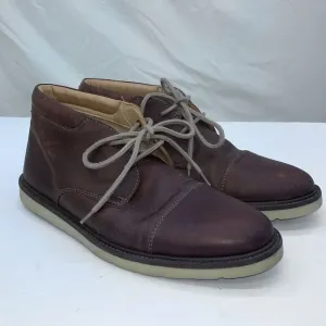 Clarks Grandin Top Chukka Boots, Dark Brown, Mens 9M