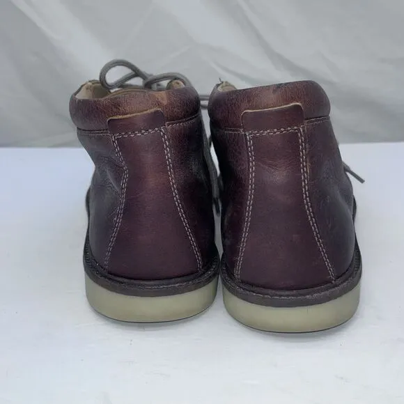 Clarks Grandin Top Chukka Boots, Dark Brown, Mens 9M