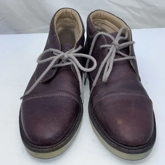 Clarks Grandin Top Chukka Boots, Dark Brown, Mens 9M