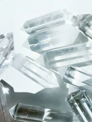 Clear Quartz Double Terminated Points (6 Sided)