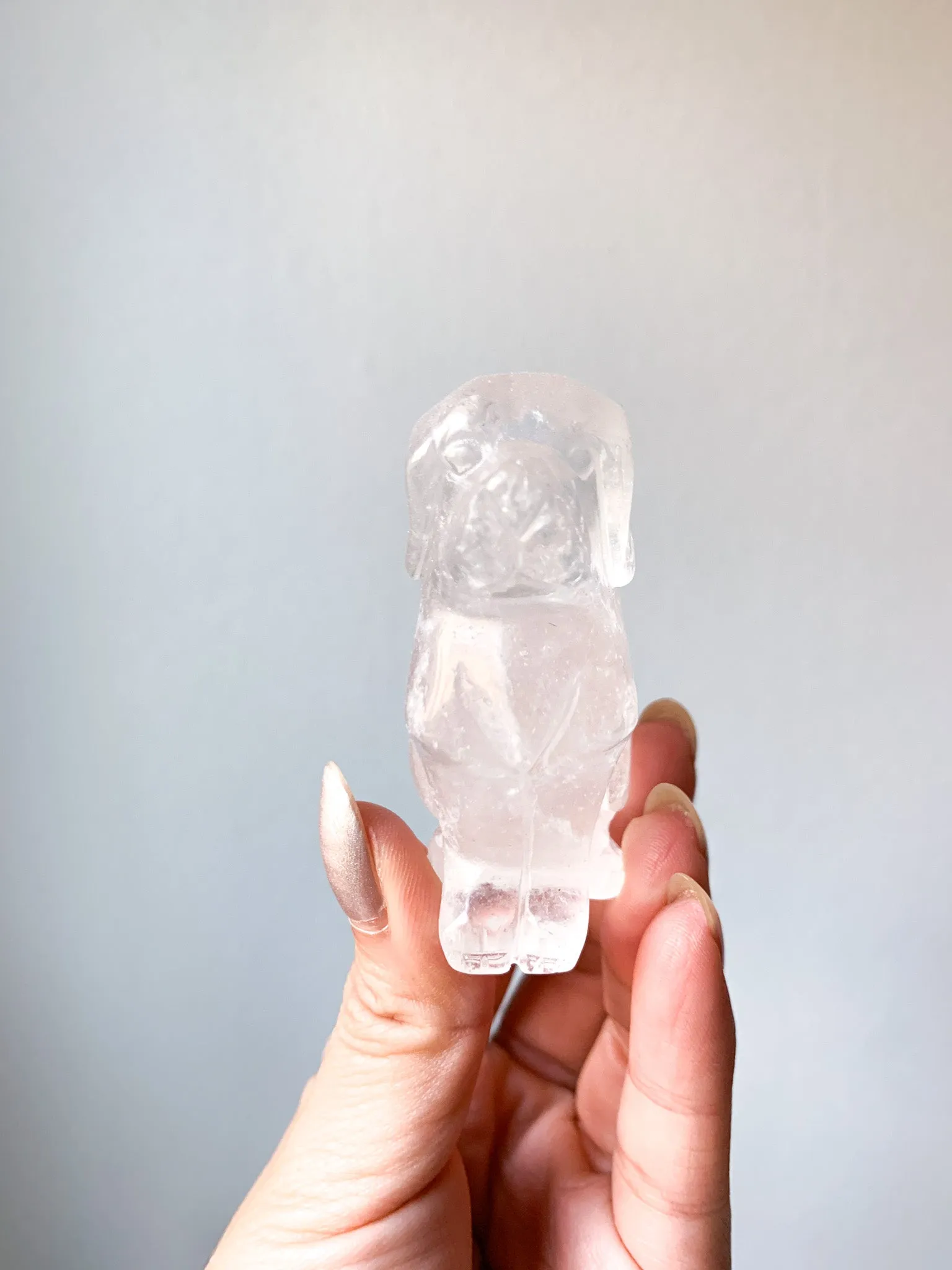 Clear Quartz Puppy