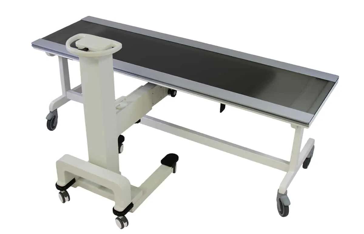 Clear Top Mobile Table