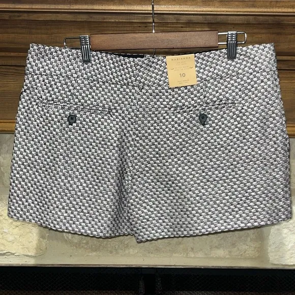Club Monaco Low Rise City Tweed Shorts
