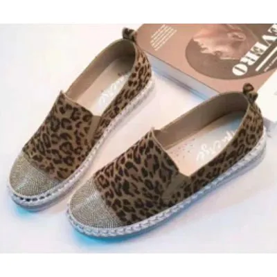 Coco Suede Leather Slip-Ons