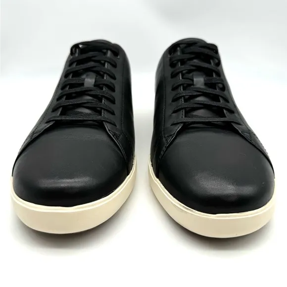 Cole Haan Grand OS Black Leather Sneakers Size 12M