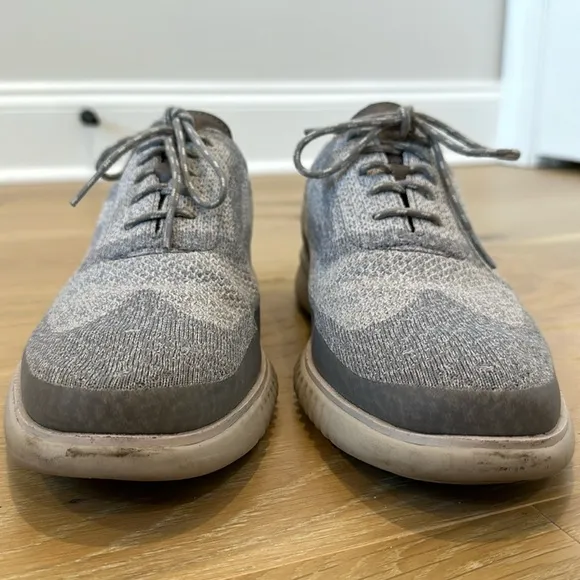 Cole Haan Men’s 2.Zerogrand Stitchlite Wingtip OxfordSneakers Size 10.5 Gray
