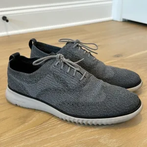 Cole Haan Men’s 2.Zerogrand Stitchlite Wingtip OxfordSneakers Size 10.5 Gray