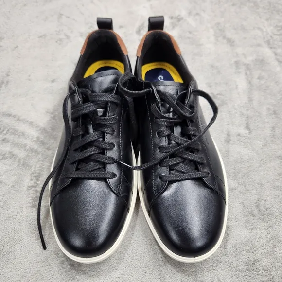 Cole Haan Men's Grand Plus Crosscourt Sneaker mens 8½ wore once. Black. Like new