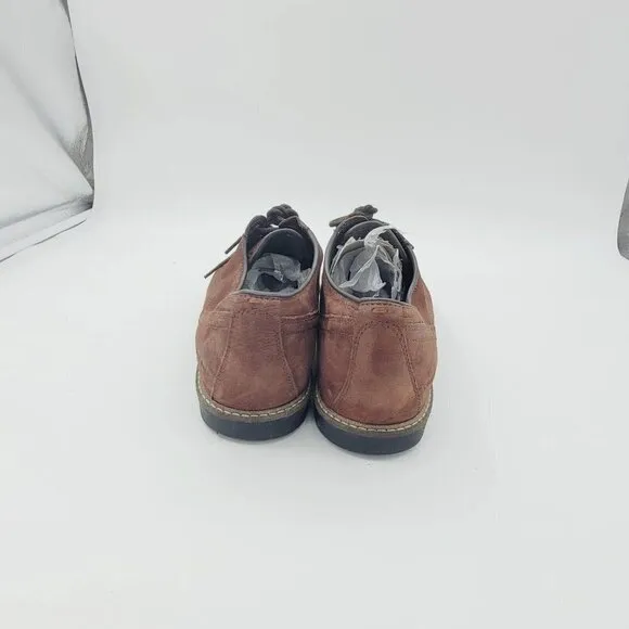 Cole Haan Nathan Plain Toe Men's Oxford Lace Up Casual Shoe C30634 Brown 11.5M