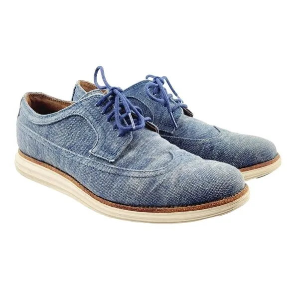 Cole Haan ● ZERØGRAND Denim Oxford - Size 10‎