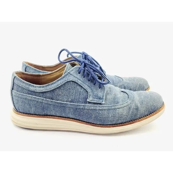 Cole Haan ● ZERØGRAND Denim Oxford - Size 10‎