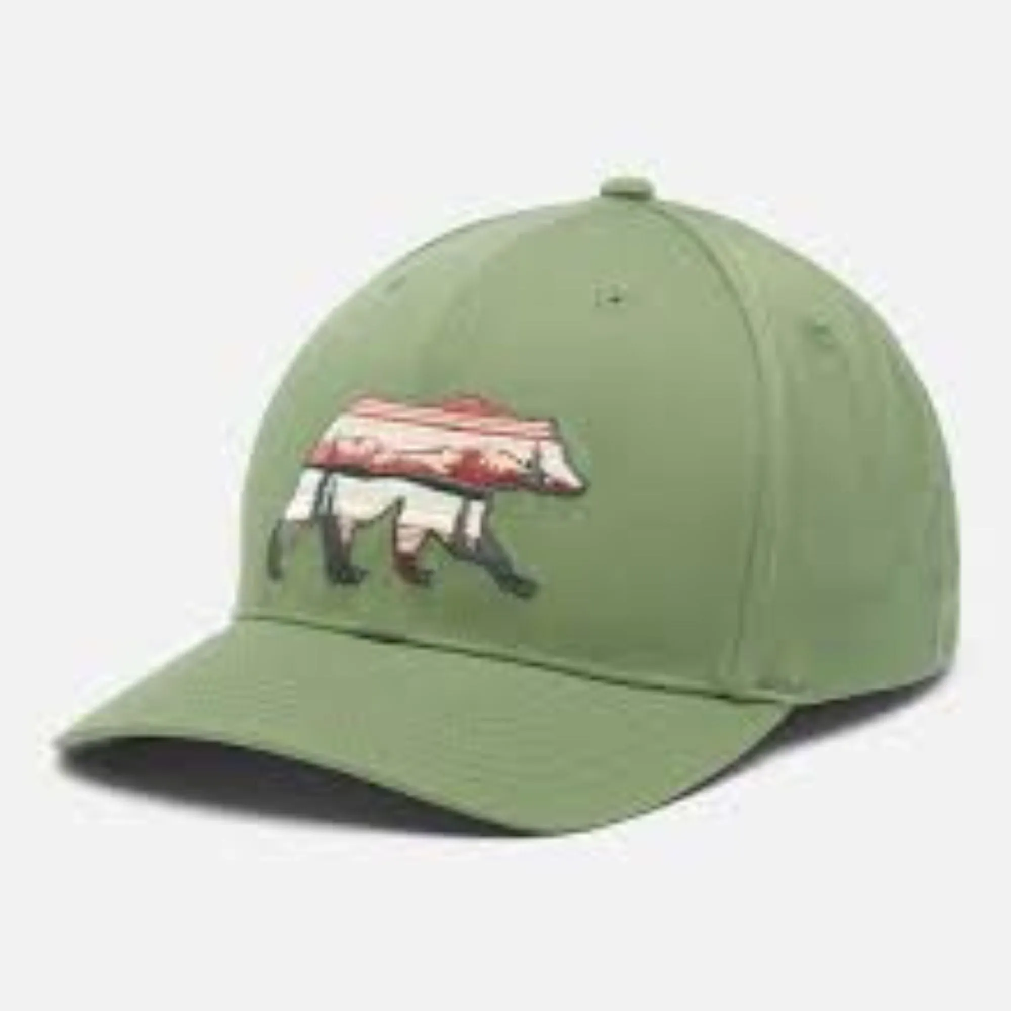 Columbia Flat Brim Snap Back Cap
