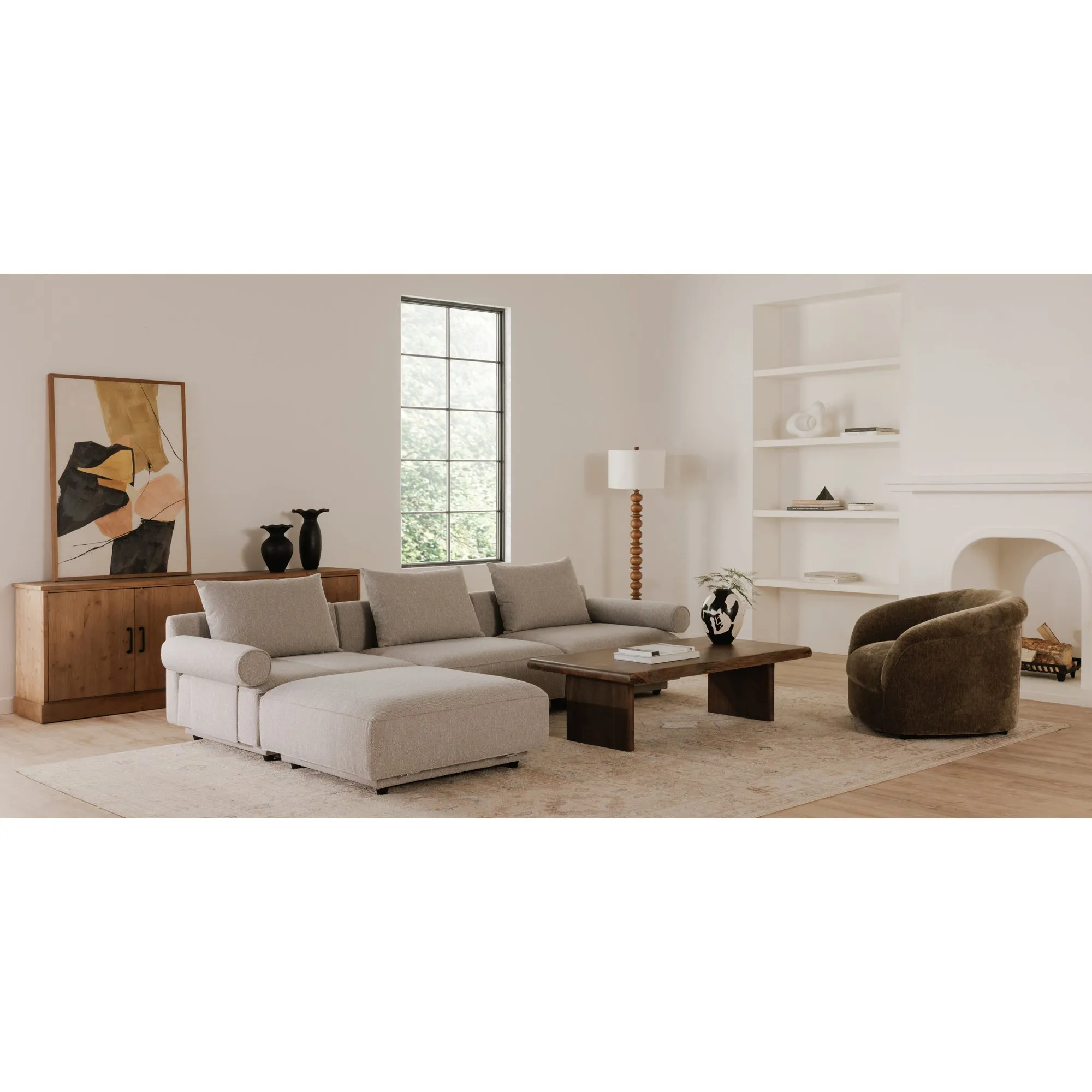 Comfy Contour Slipper Chair