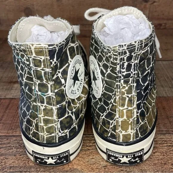 Converse chuck 70 Hi  &quot;Animal Print&quot; unisex Women's Sz 8.5 Men’s 6.5 / 167485C