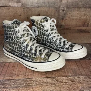 Converse chuck 70 Hi  &quot;Animal Print&quot; unisex Women's Sz 8.5 Men’s 6.5 / 167485C
