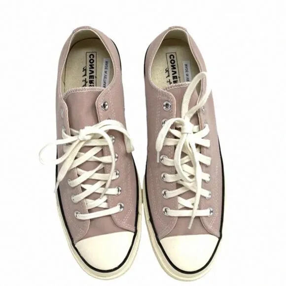 Converse Chuck 70 Pastel Shoes Casual Low Top Canvas Stone A00751C Men For Mauve