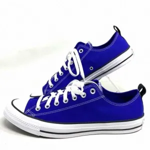 Converse Ctas OX Shoes For Men Blue Orchid Casual Low 172018C Skate Canvas Top
