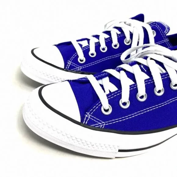 Converse Ctas OX Shoes For Men Blue Orchid Casual Low 172018C Skate Canvas Top