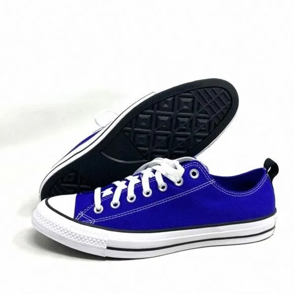 Converse Ctas OX Shoes For Men Blue Orchid Casual Low 172018C Skate Canvas Top