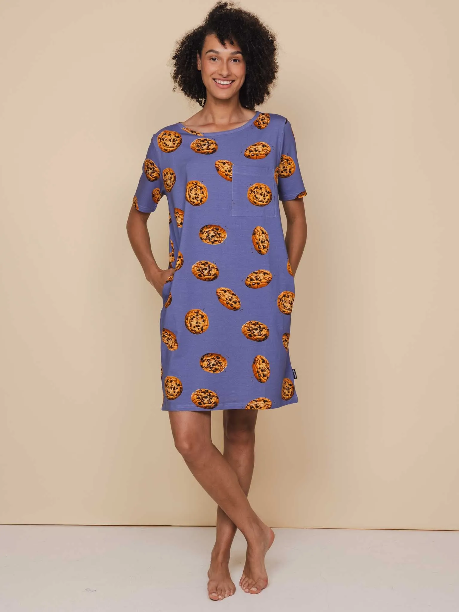 Cookies T-shirt Dress Dames