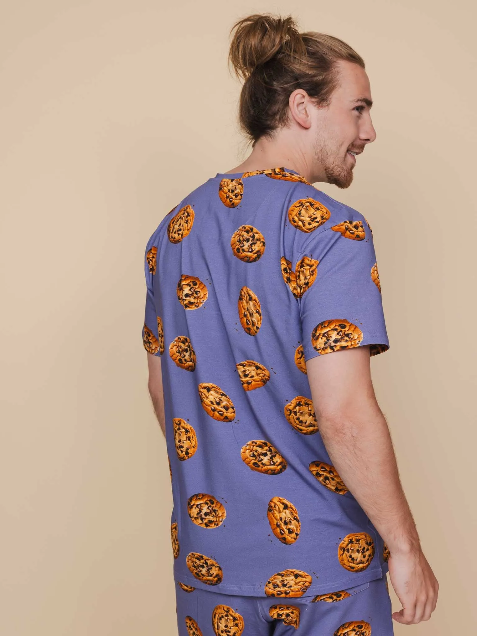 Cookies T-shirt en Shorts set Heren