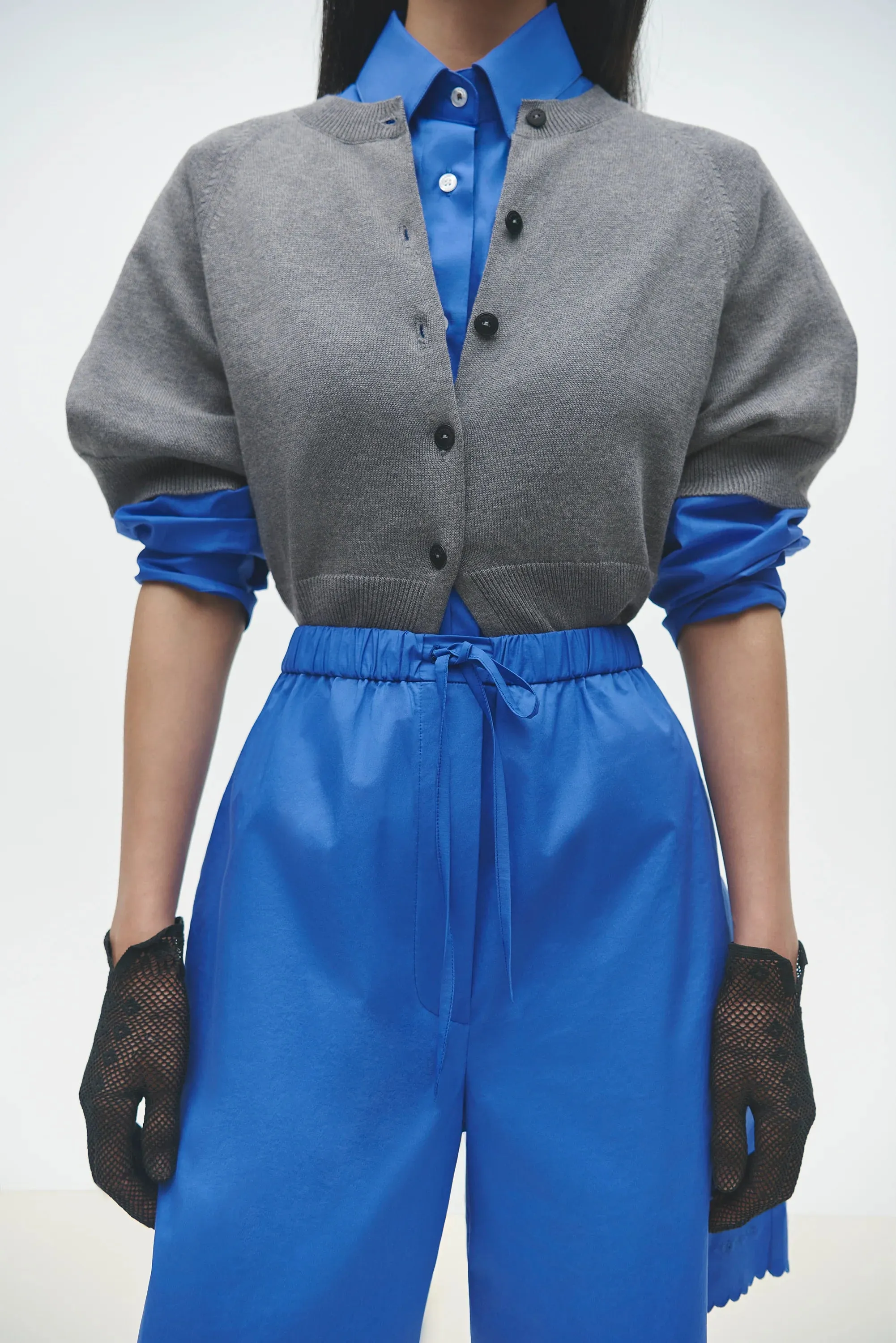 Cordera - Cotton & Cashmere Top (Grey)