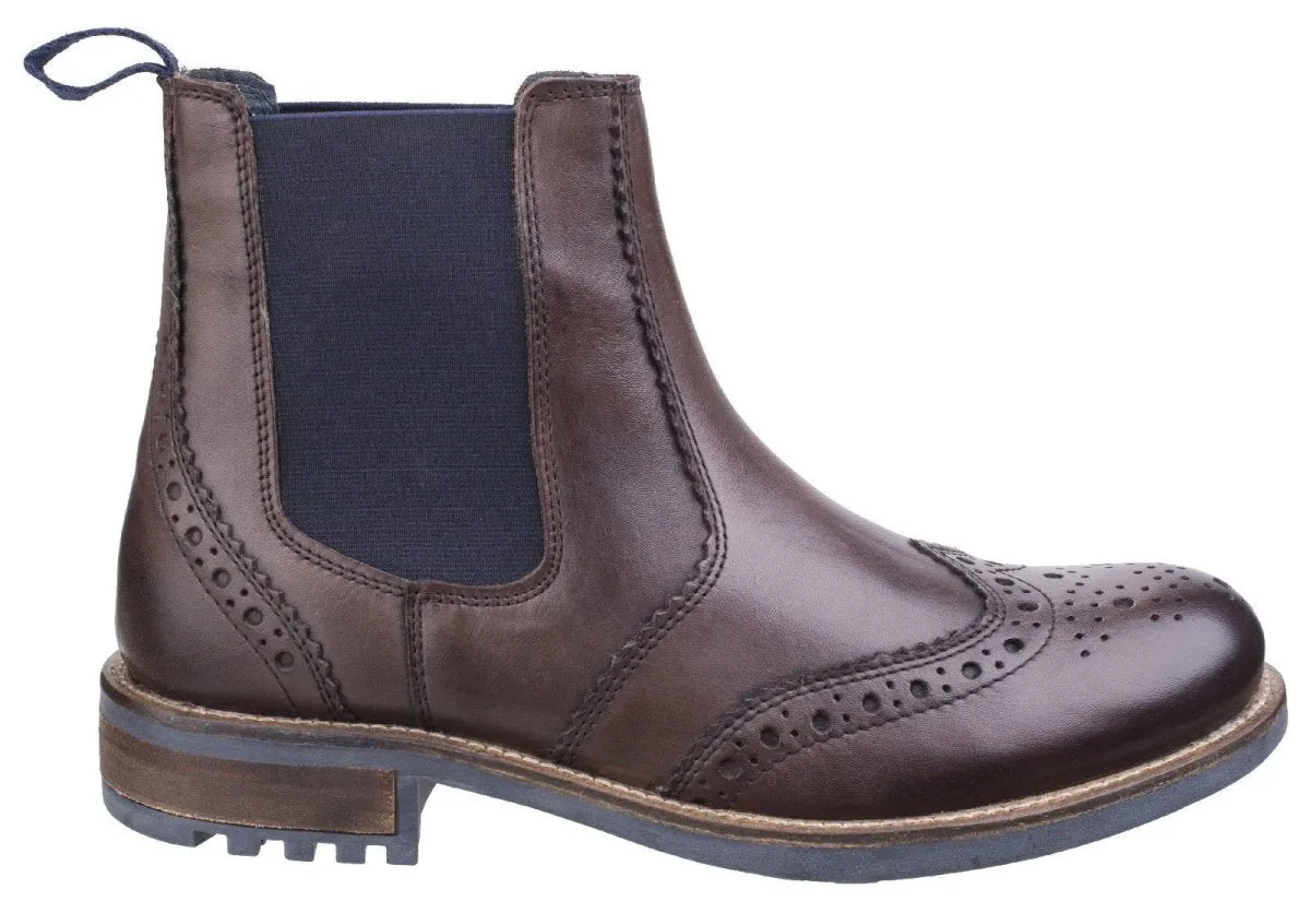 Cotswold Cirencester Chelsea Brogue Mens Boots