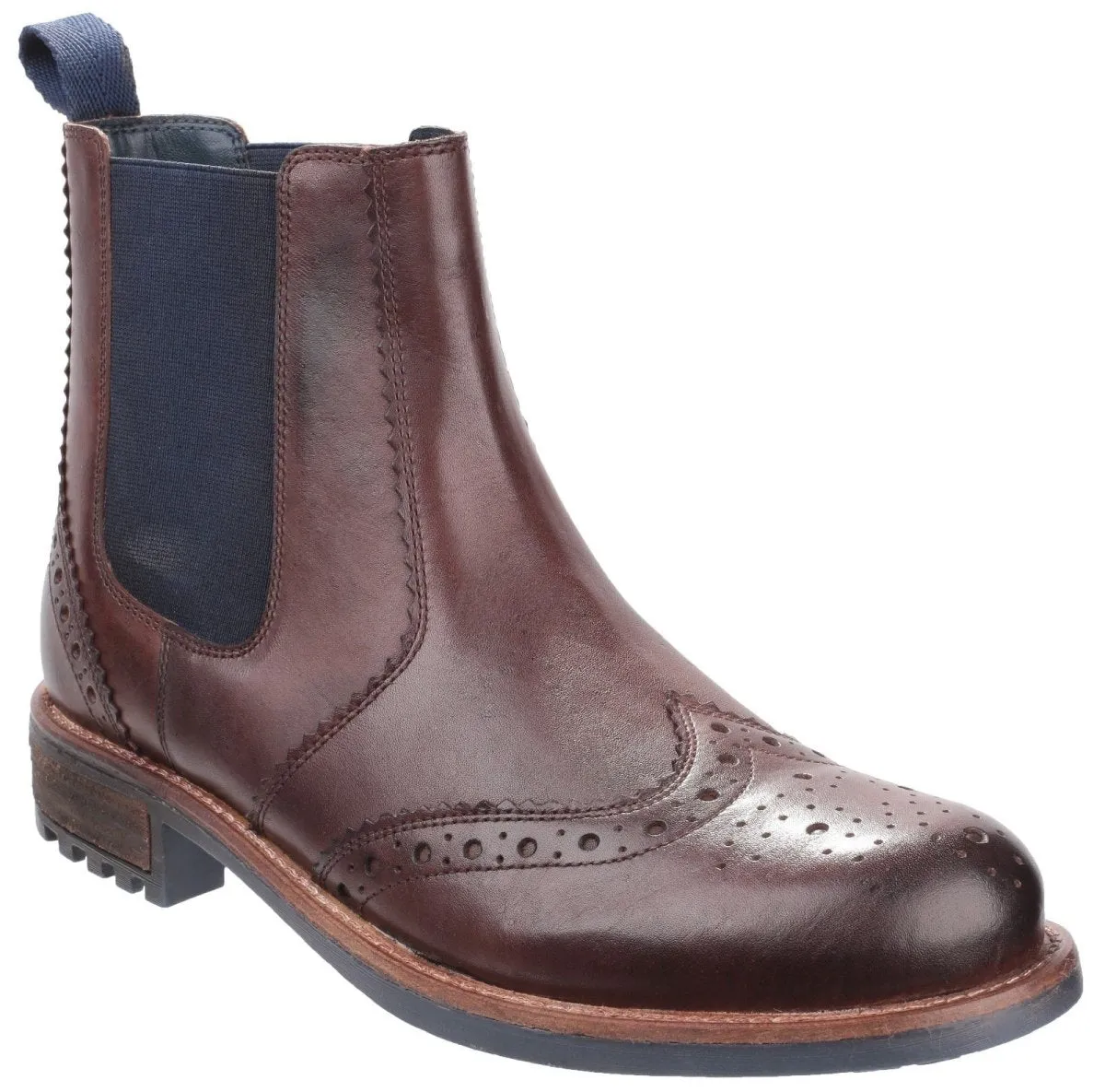 Cotswold Cirencester Chelsea Brogue Mens Boots