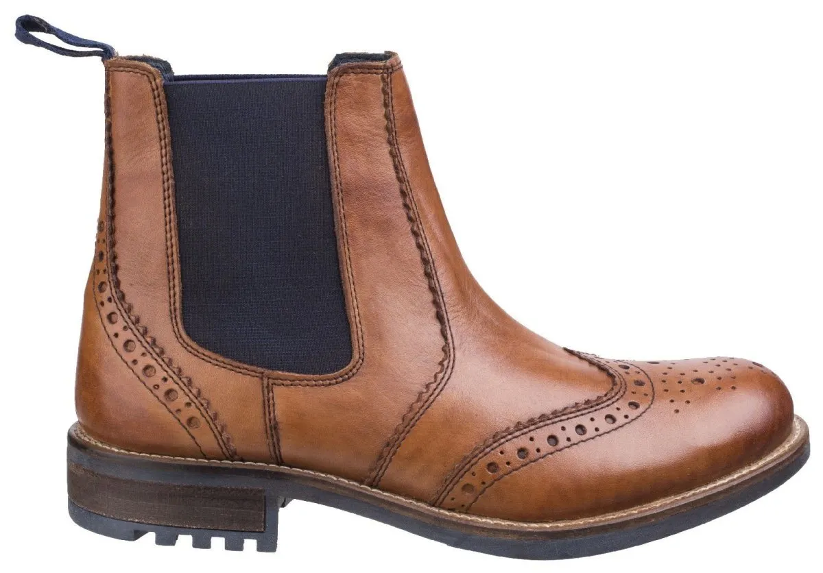 Cotswold Cirencester Chelsea Brogue Mens Boots
