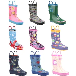 Cotswold Puddle Kids Wellingtons Boots