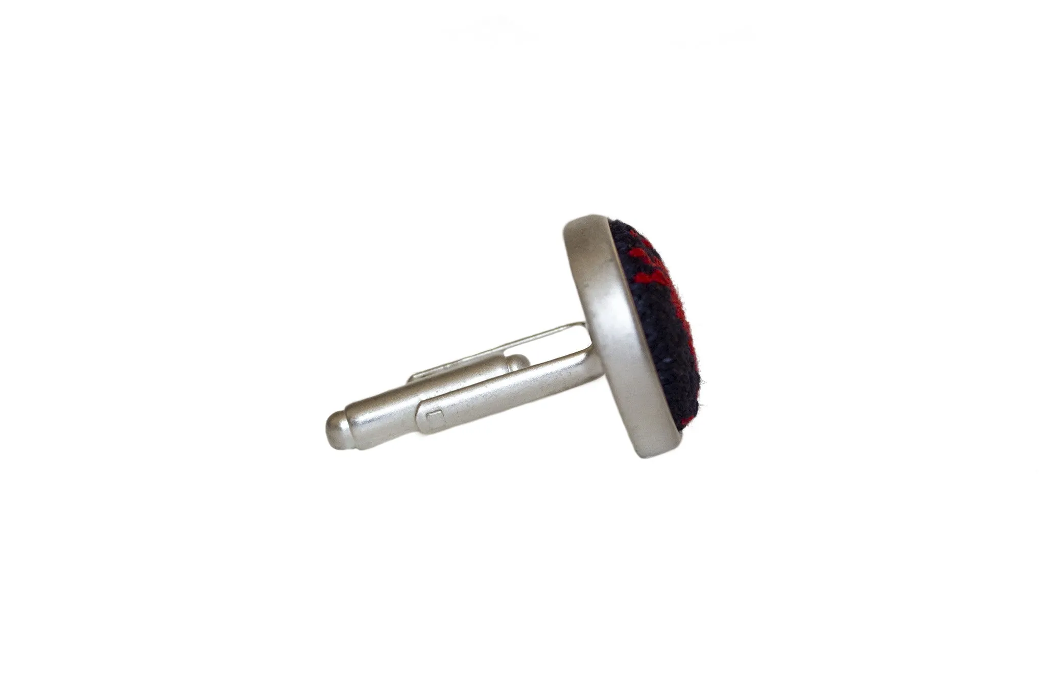 Crab Needlepoint Cufflinks