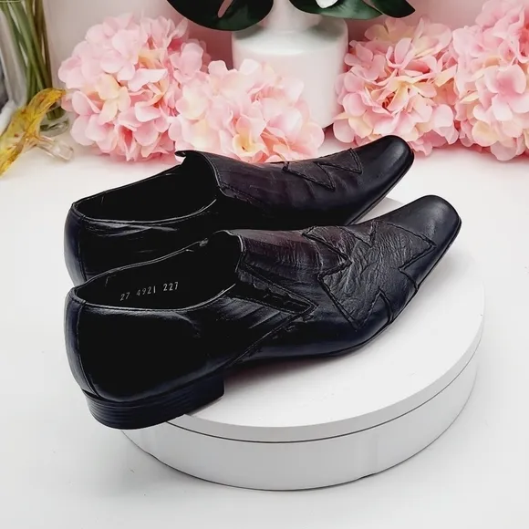 Cristian Gallery Men’s Leather Shoes Sz 9
