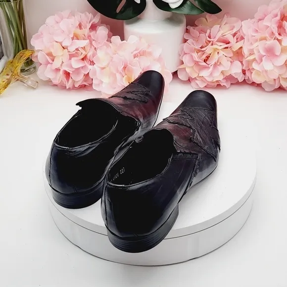Cristian Gallery Men’s Leather Shoes Sz 9