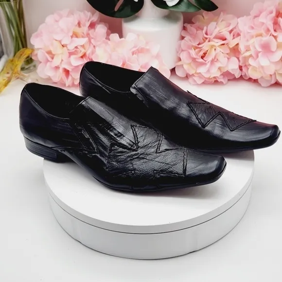 Cristian Gallery Men’s Leather Shoes Sz 9