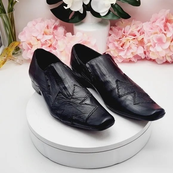 Cristian Gallery Men’s Leather Shoes Sz 9
