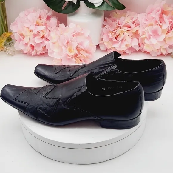 Cristian Gallery Men’s Leather Shoes Sz 9