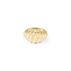 Croissant Ring - Solid Gold