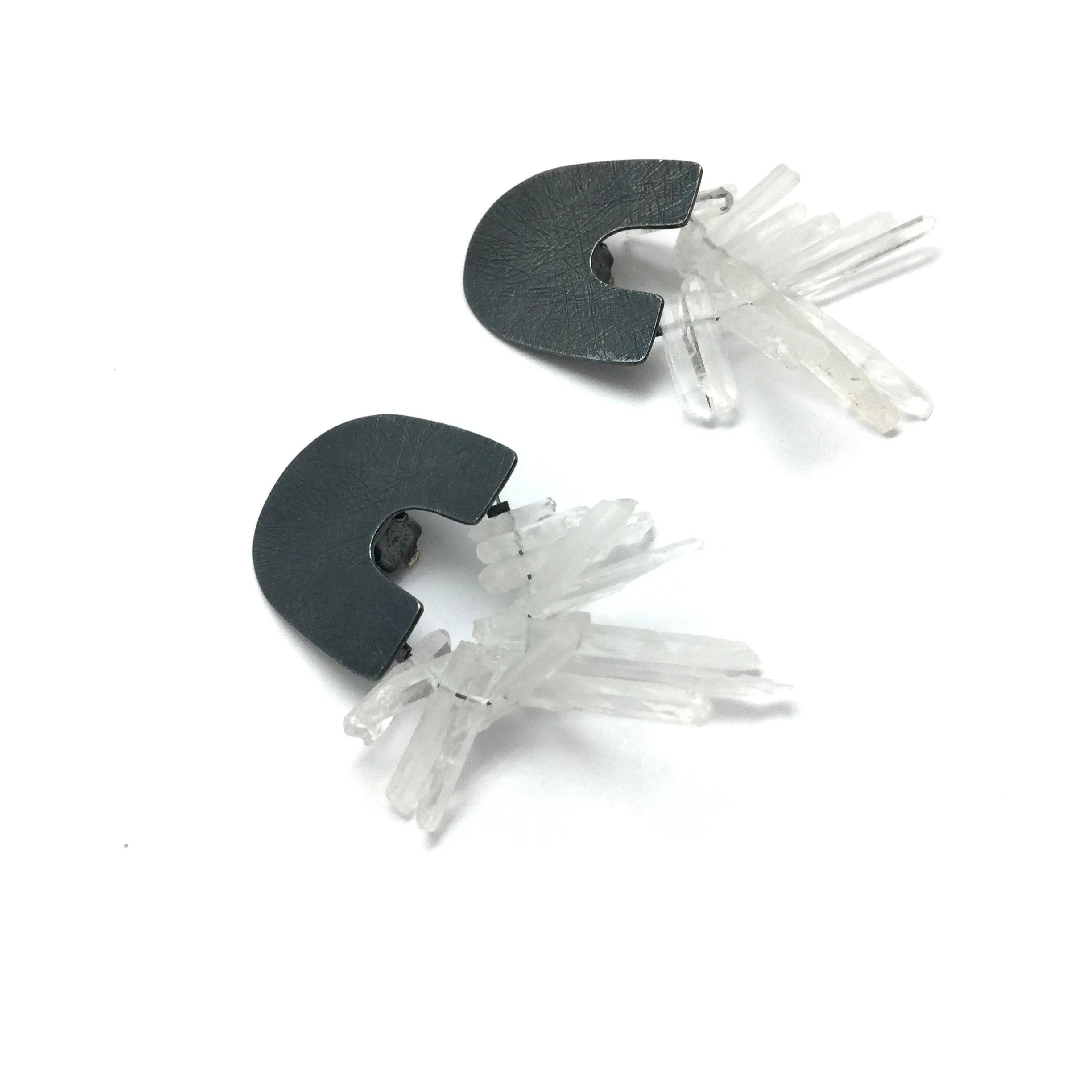 Crystal Icicle Arches - Clip-ons