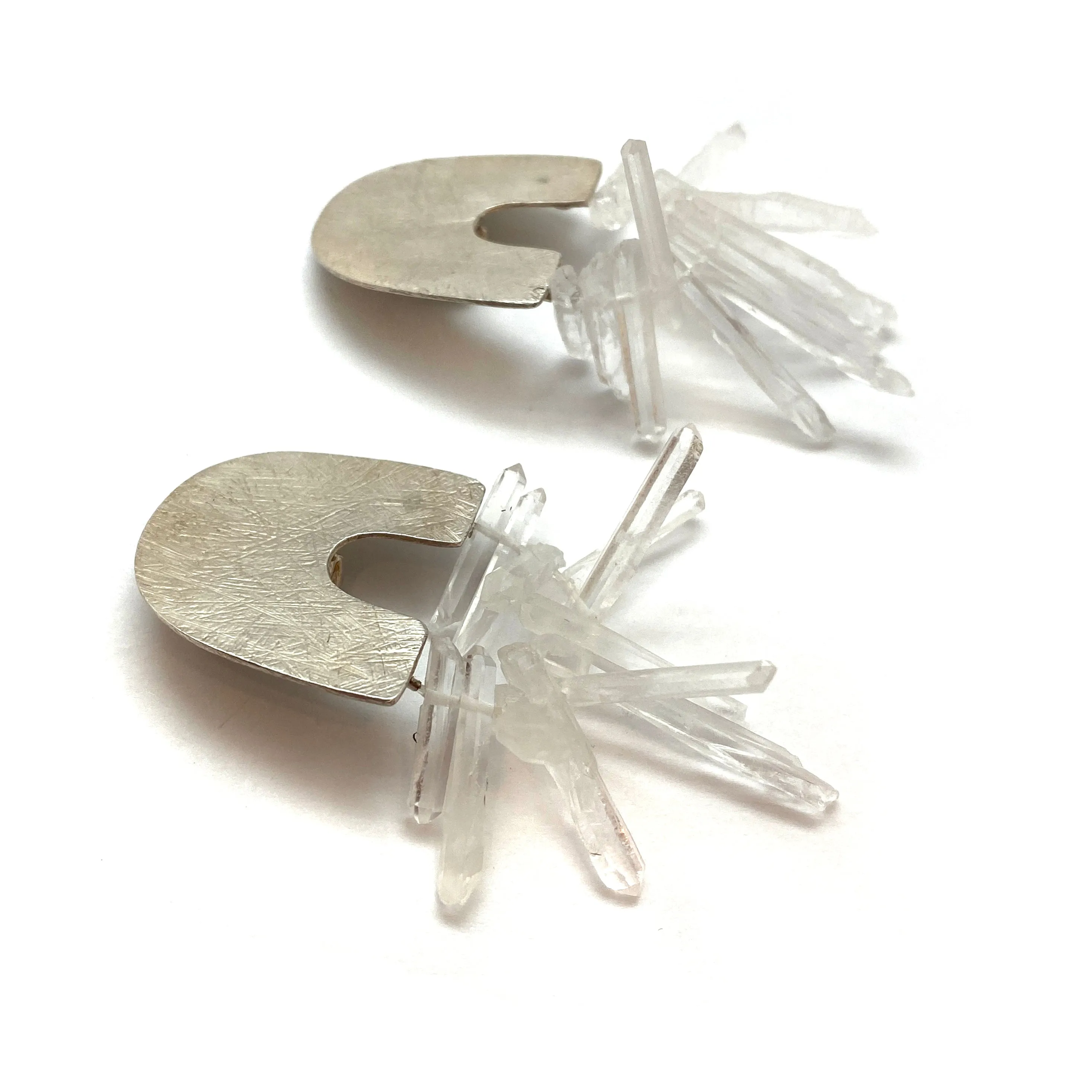 Crystal Icicle Arches - Clip-ons