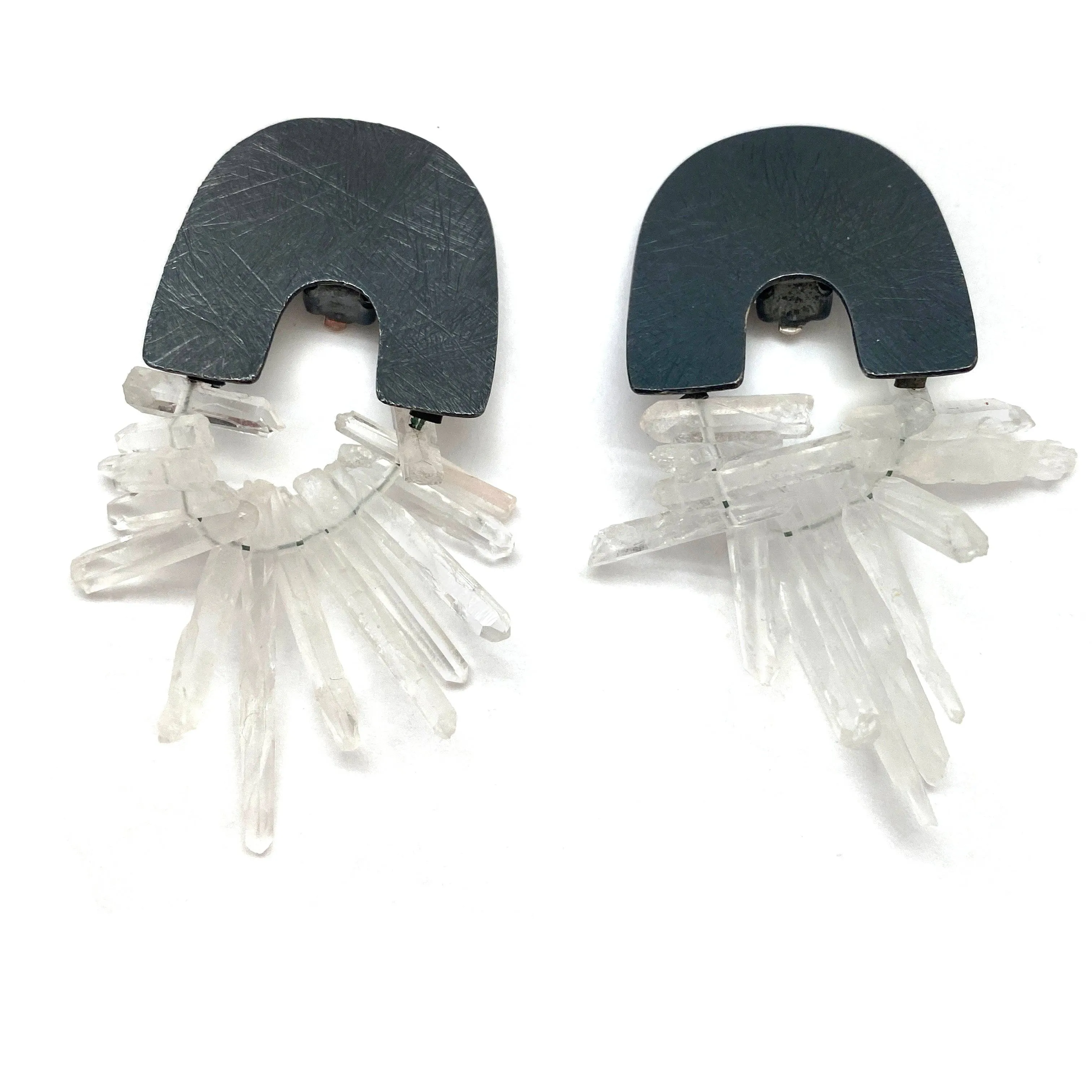 Crystal Icicle Arches - Clip-ons