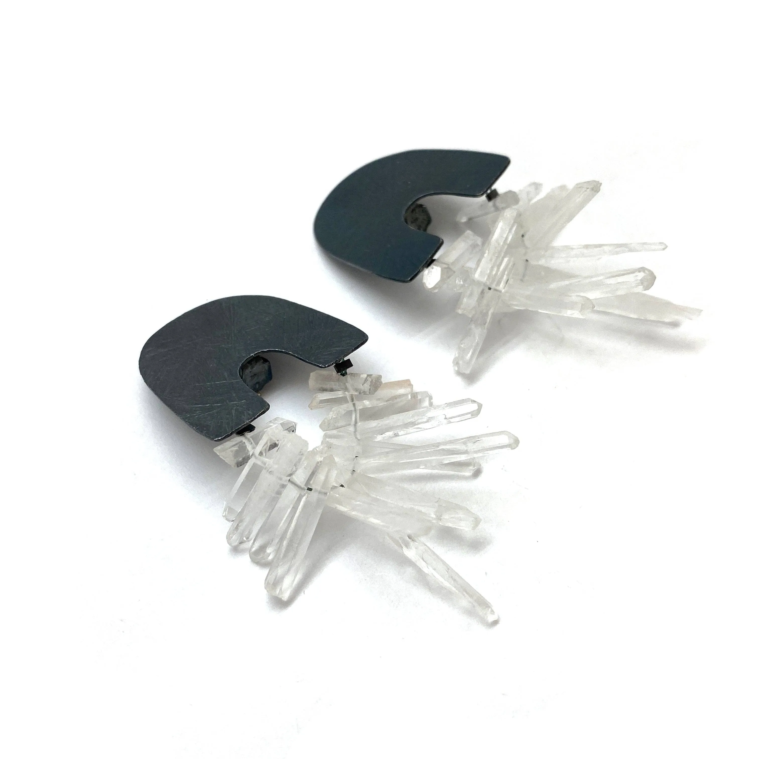 Crystal Icicle Arches - Clip-ons