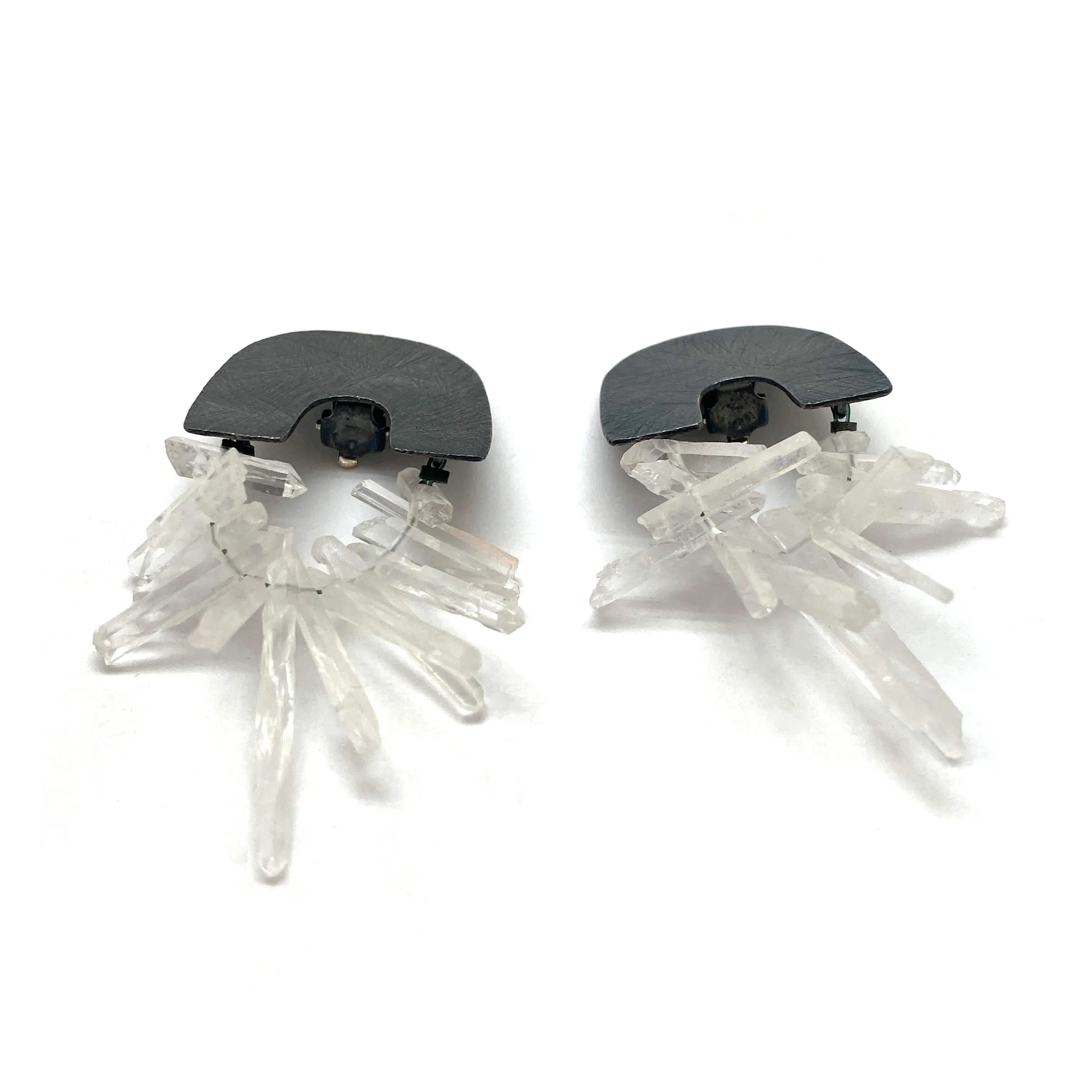 Crystal Icicle Arches - Clip-ons