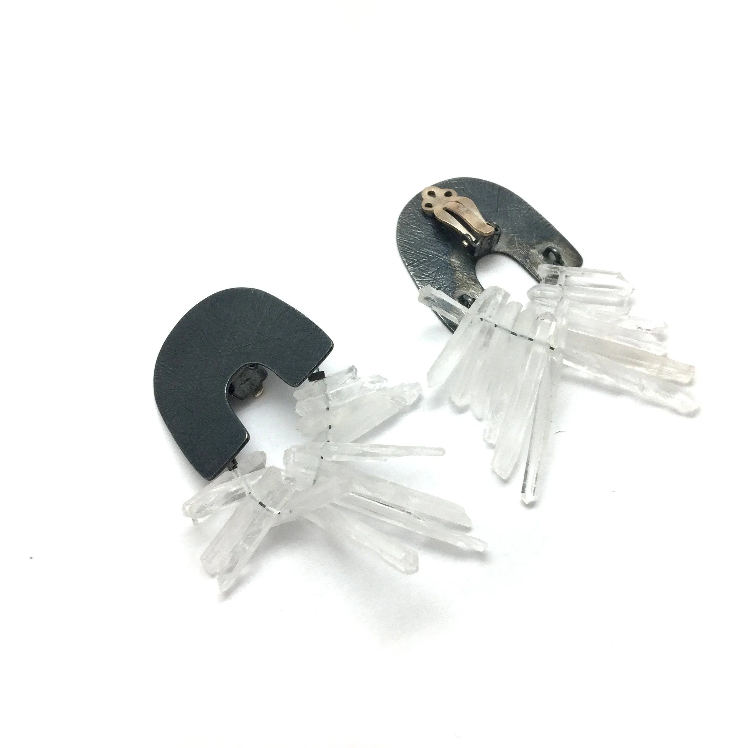 Crystal Icicle Arches - Clip-ons