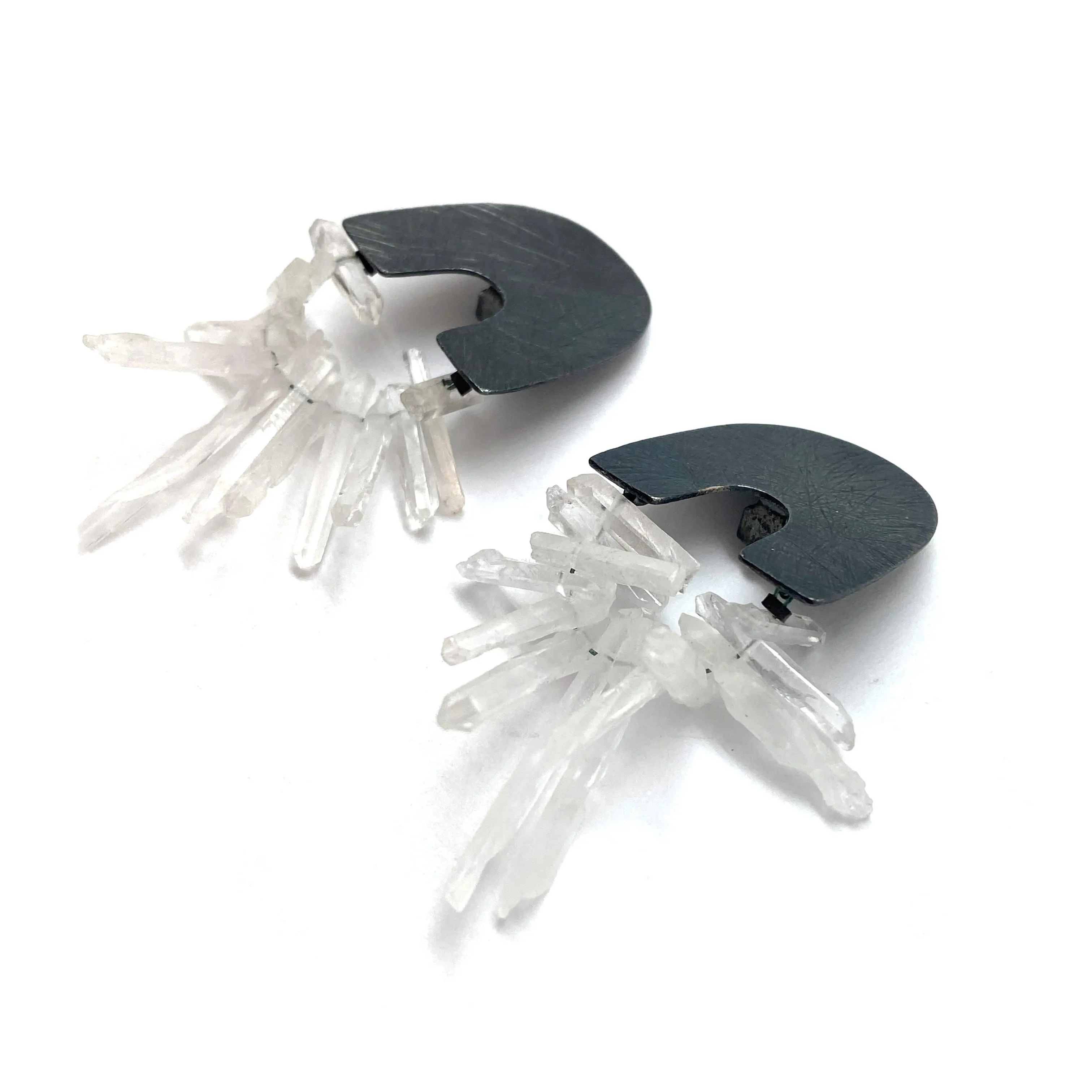 Crystal Icicle Arches - Clip-ons
