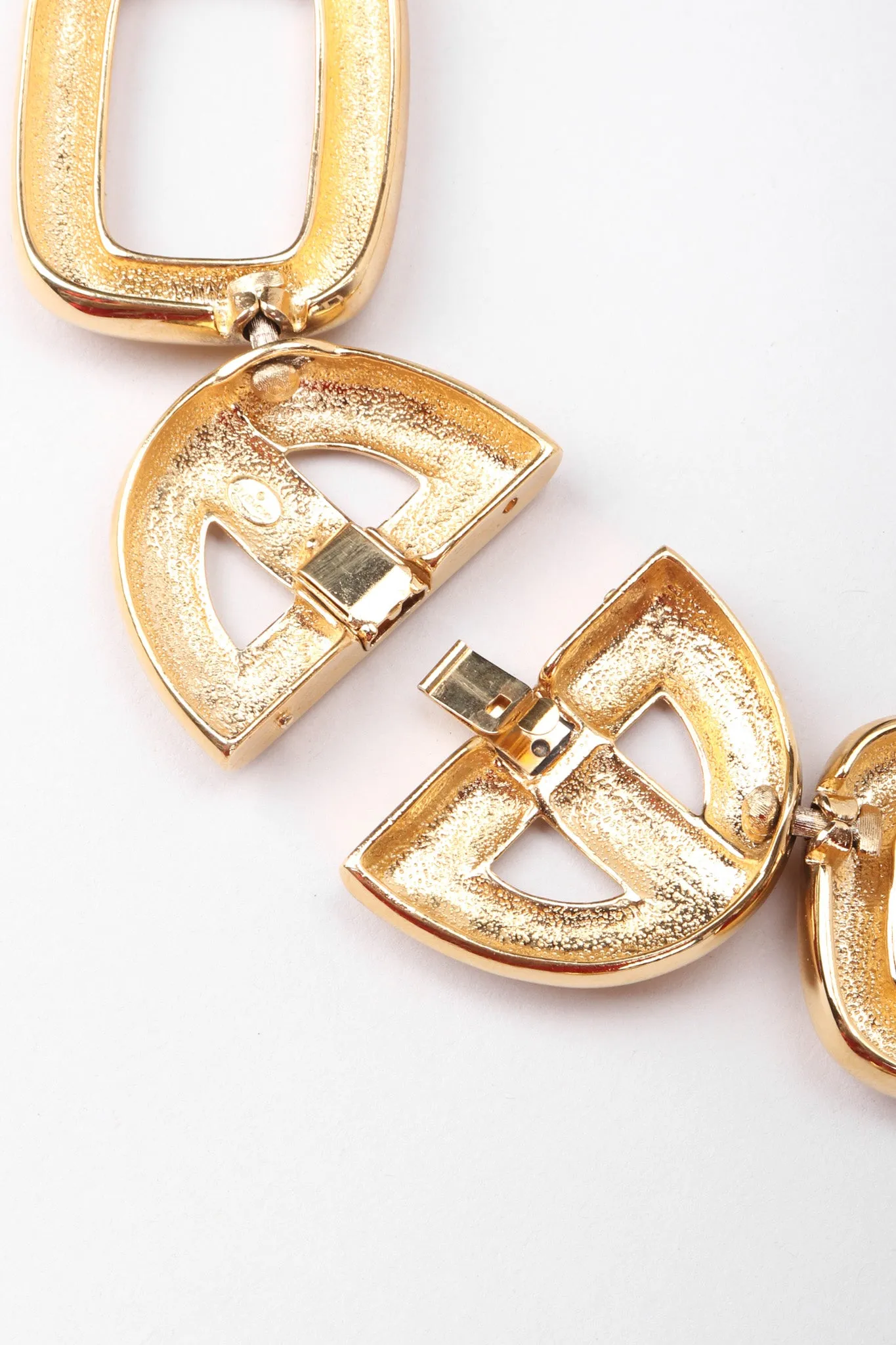 Crystal Oval Collar Necklace & Earring Set