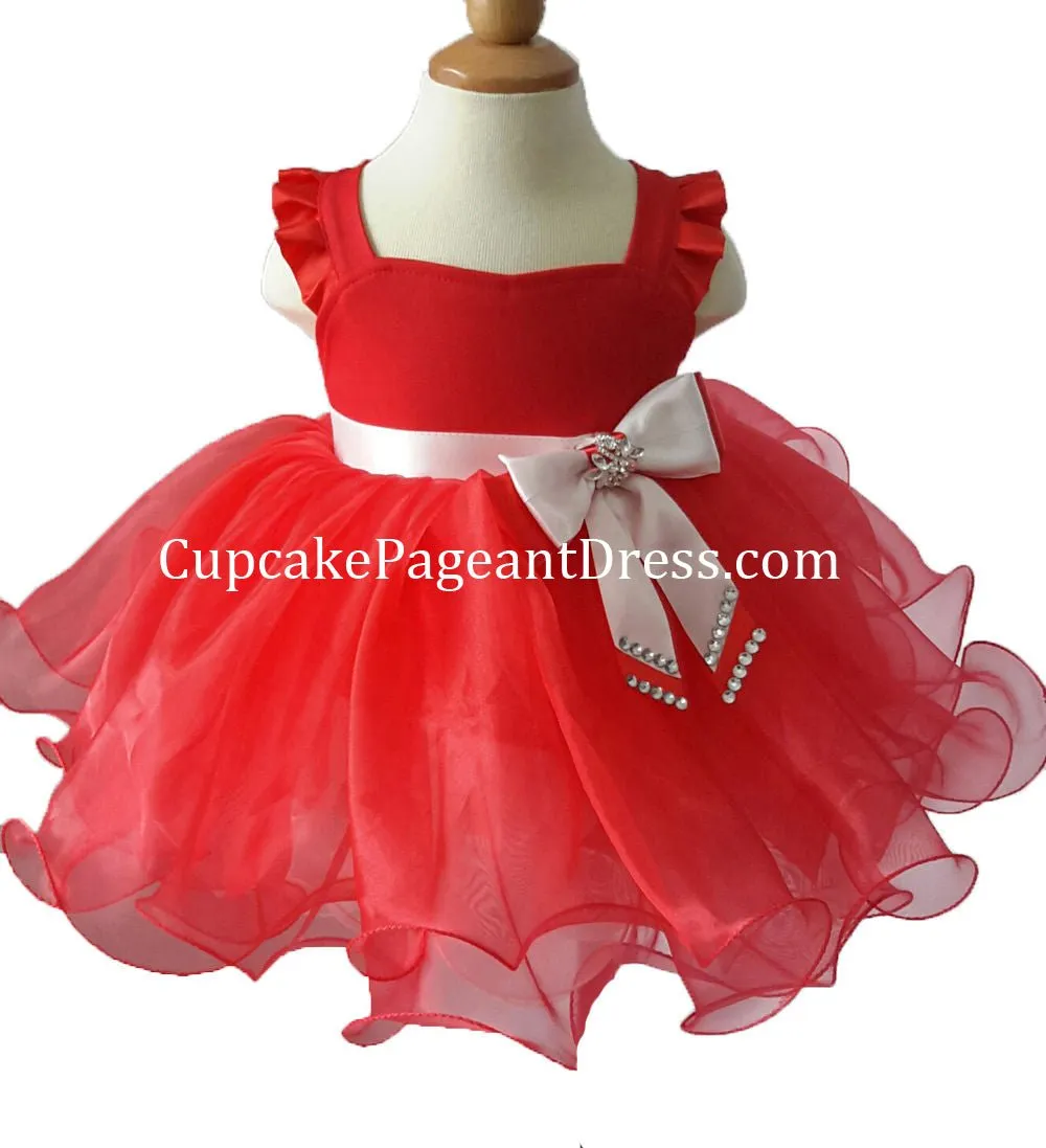 Custom made Little Girls/Baby Girl Natural Baby Doll Pageant Dress