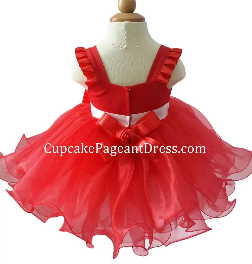Custom made Little Girls/Baby Girl Natural Baby Doll Pageant Dress