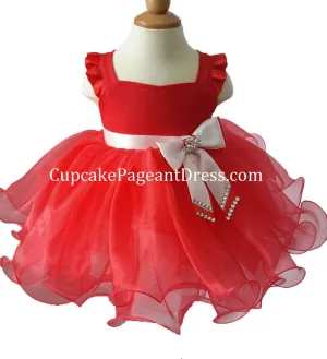 Custom made Little Girls/Baby Girl Natural Baby Doll Pageant Dress